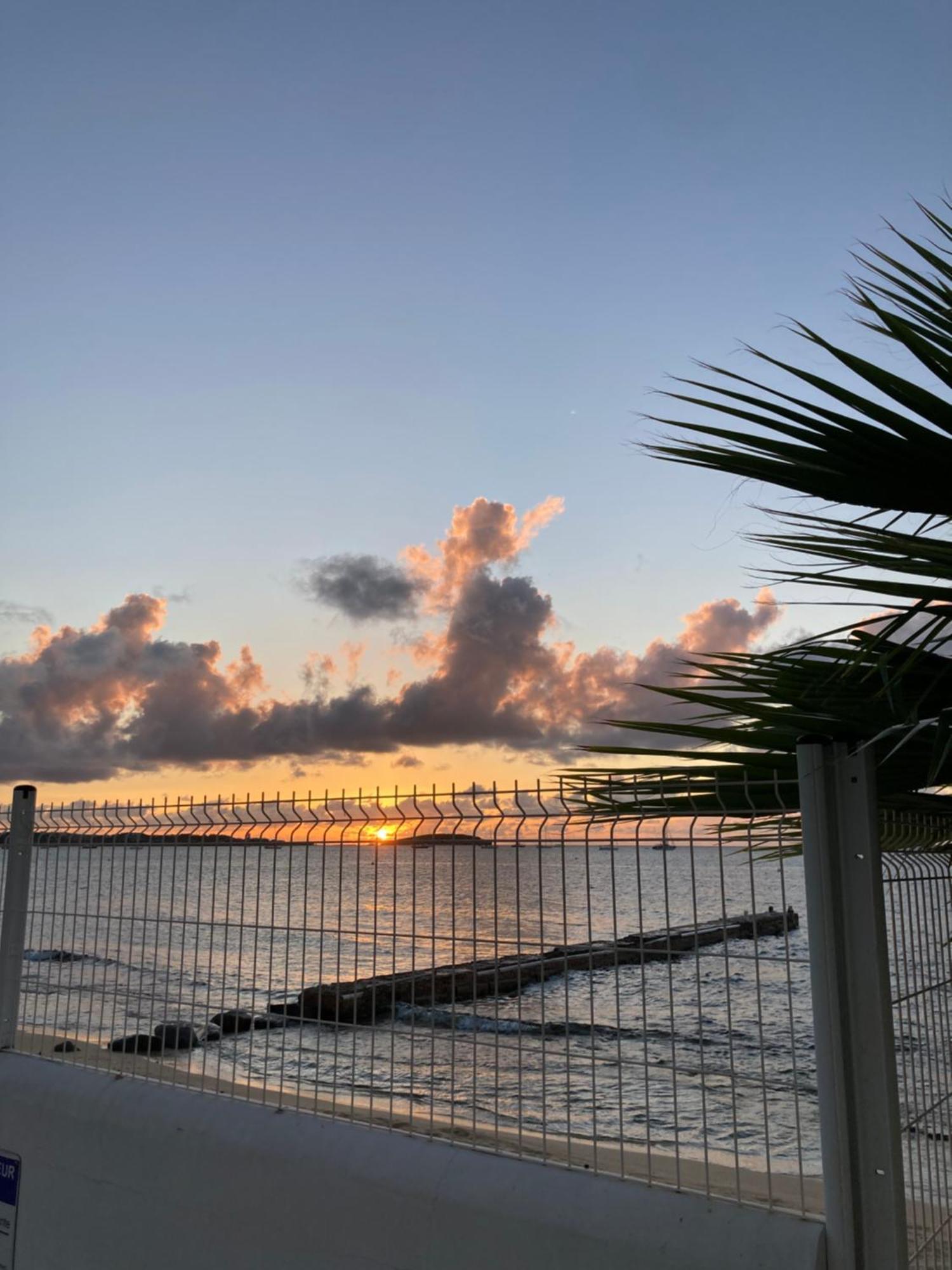 Appartement Pieds Dans L'Eau Vue Mer Acces Plage Et Piscine Marigot  Exteriör bild